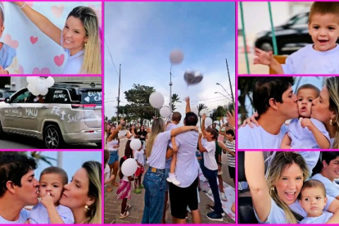Carreata celebra cura da pequena Lulu e emociona orla de Maceió; veja vídeo!